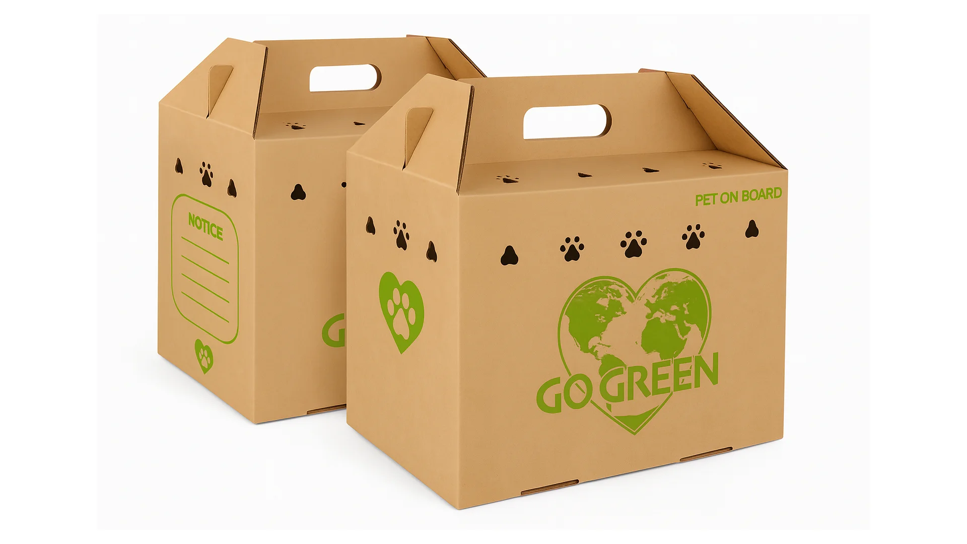 Karton Kedi & Köpek Maması Kutusu